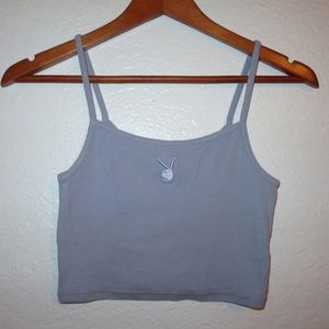 Playboy Blue Tank Top